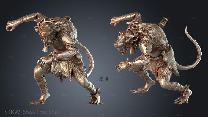 STKW_55662 stl model for CNC