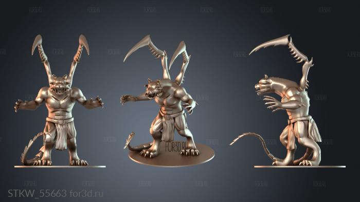 STKW_55663 stl model for CNC