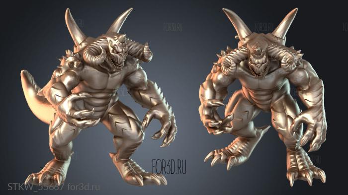 STKW_55667 stl model for CNC