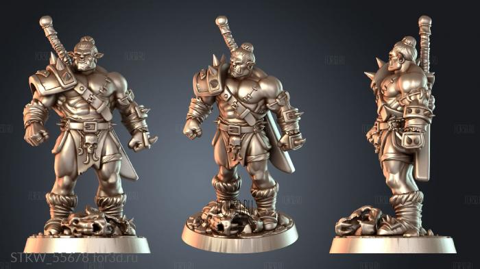 STKW_55678 stl model for CNC