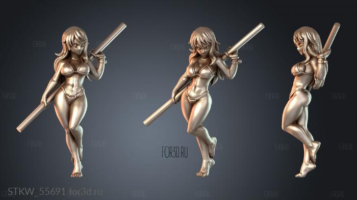 STKW_55691 stl model for CNC