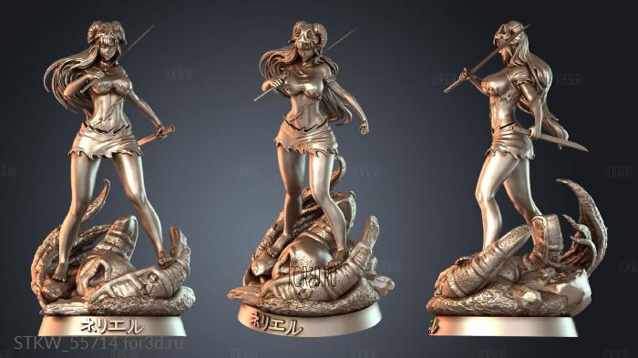 STKW_55714 stl model for CNC