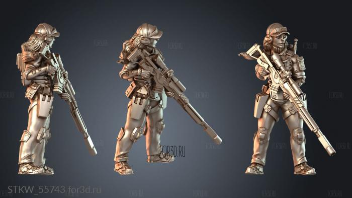 STKW_55743 stl model for CNC