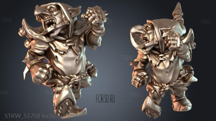 STKW_55758 stl model for CNC