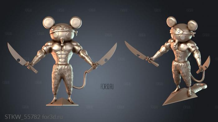 STKW_55782 stl model for CNC