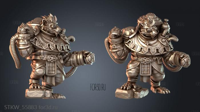 STKW_55883 3d stl модель для ЧПУ