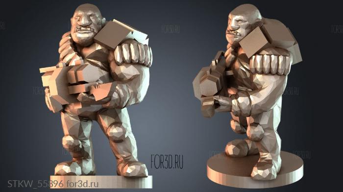 STKW_55896 3d stl модель для ЧПУ