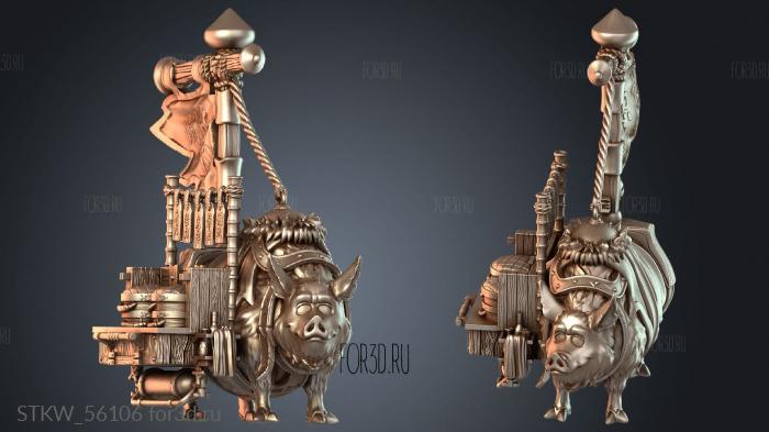 STKW_56106 stl model for CNC