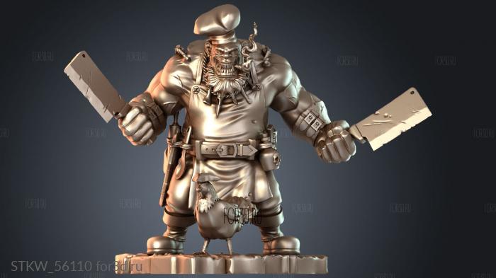 STKW_56110 stl model for CNC