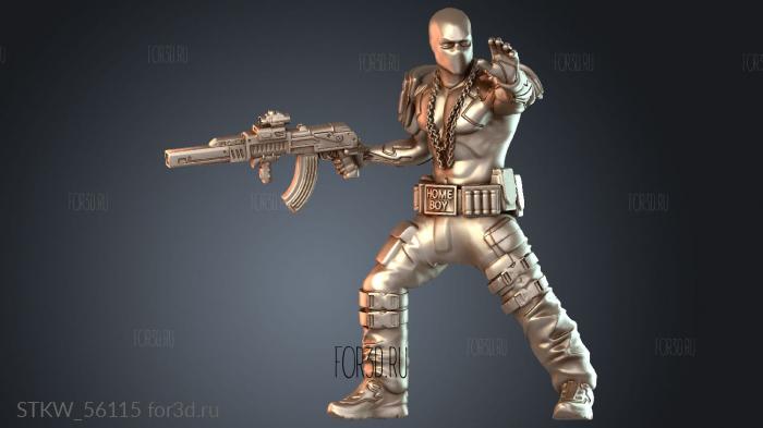 STKW_56115 stl model for CNC