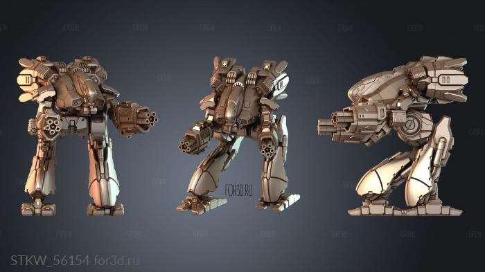 STKW_56154 stl model for CNC