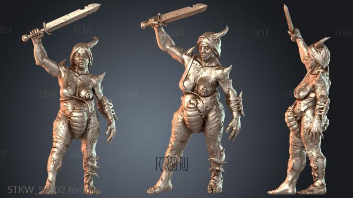 STKW_56202 stl model for CNC