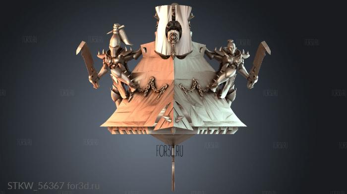 STKW_56367 stl model for CNC