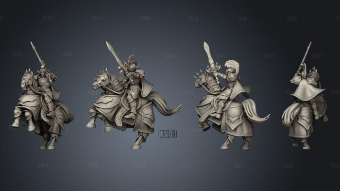 Dwarf Rider 1 stl model for CNC