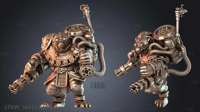 STKW_56412 stl model for CNC