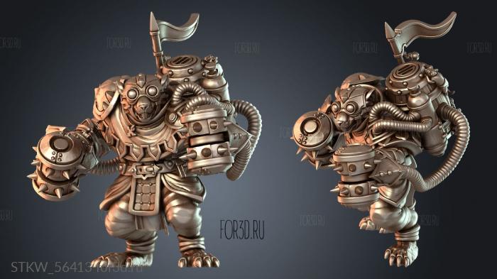 STKW_56413 stl model for CNC