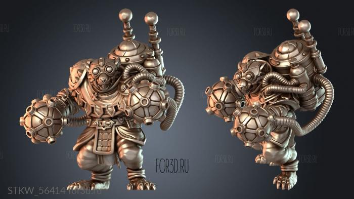 STKW_56414 stl model for CNC