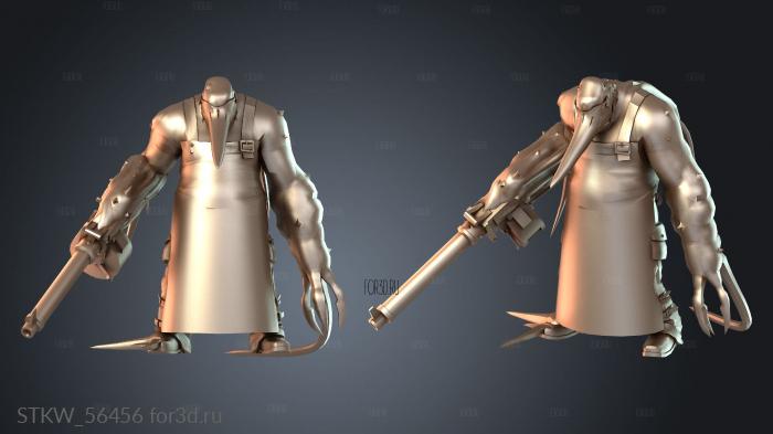 STKW_56456 stl model for CNC