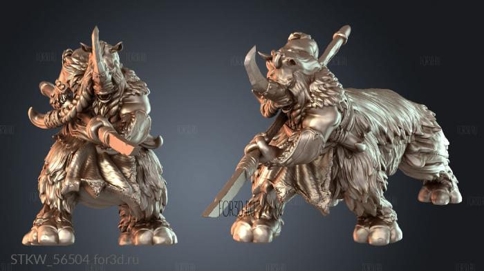 STKW_56504 stl model for CNC