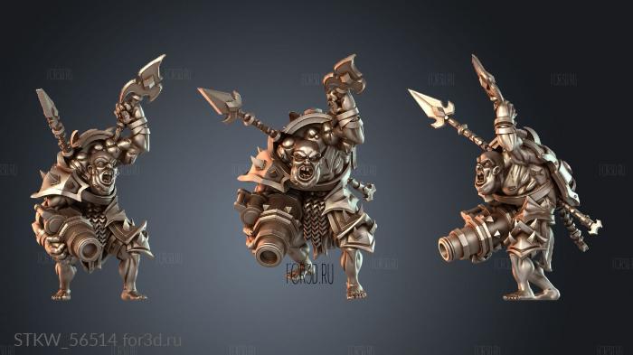 STKW_56514 stl model for CNC