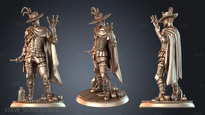 STKW_56704 stl model for CNC