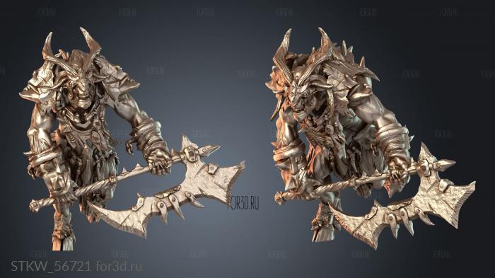 STKW_56721 stl model for CNC