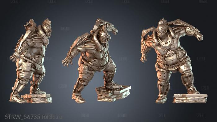 STKW_56735 stl model for CNC