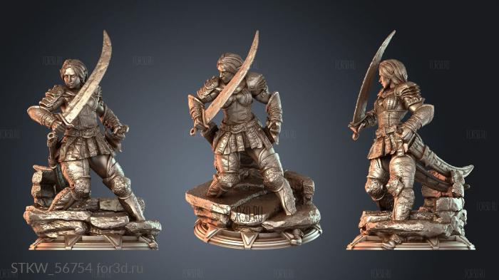 STKW_56754 stl model for CNC