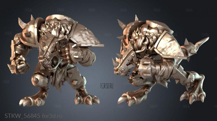 STKW_56845 stl model for CNC