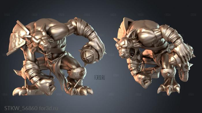 STKW_56860 stl model for CNC