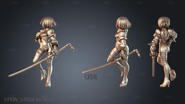 STKW_57058 3d stl модель для ЧПУ