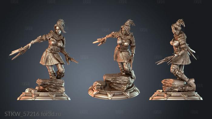 STKW_57216 stl model for CNC