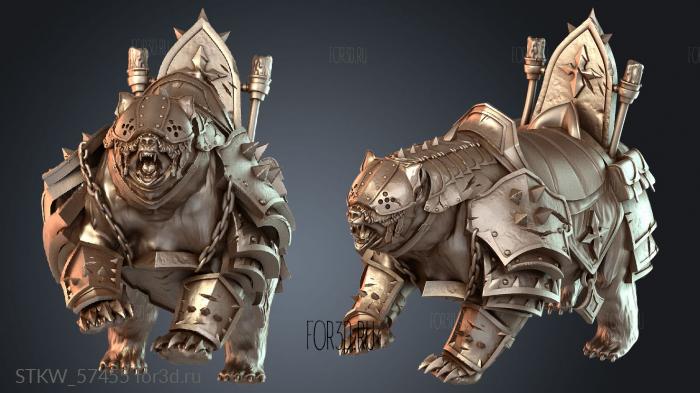 STKW_57455 stl model for CNC