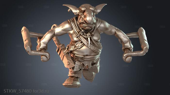 STKW_57480 stl model for CNC