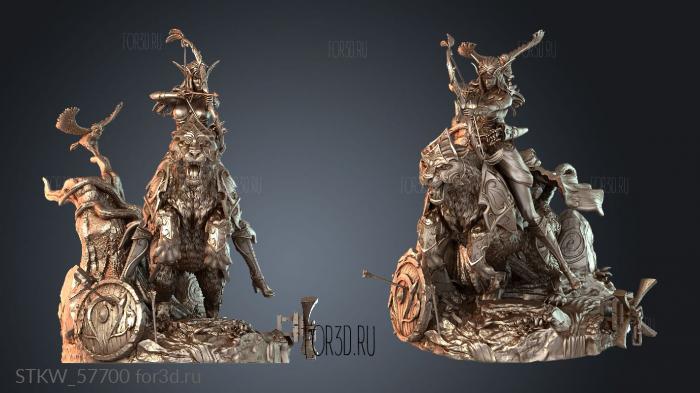 STKW_57700 stl model for CNC