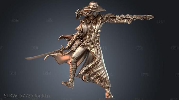 STKW_57725 stl model for CNC