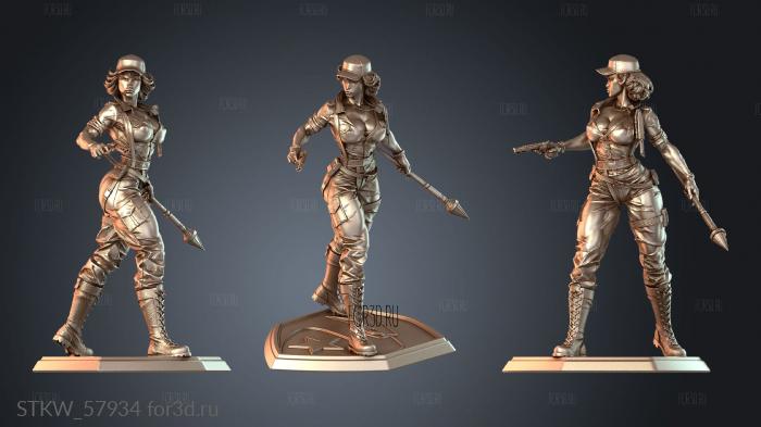 STKW_57934 stl model for CNC