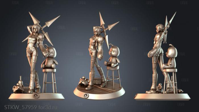 STKW_57959 stl model for CNC