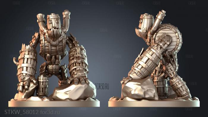 STKW_58012 stl model for CNC