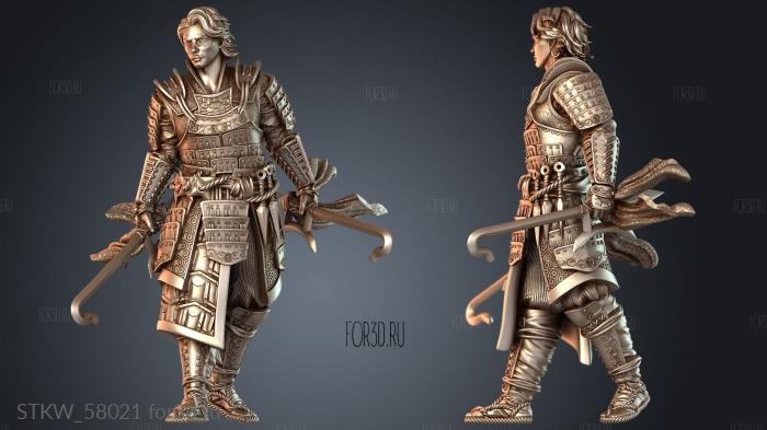 STKW_58021 stl model for CNC