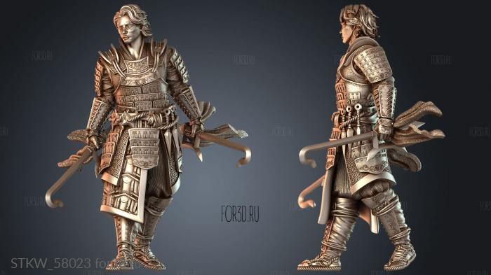 STKW_58023 stl model for CNC