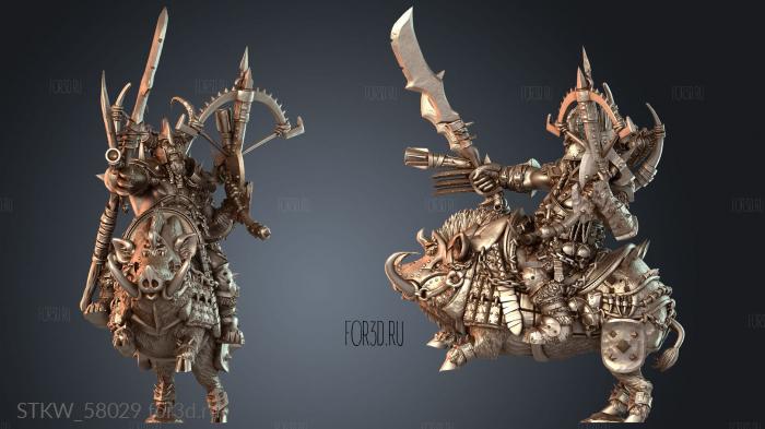 STKW_58029 stl model for CNC