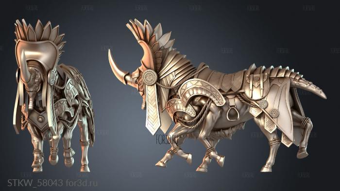 STKW_58043 stl model for CNC