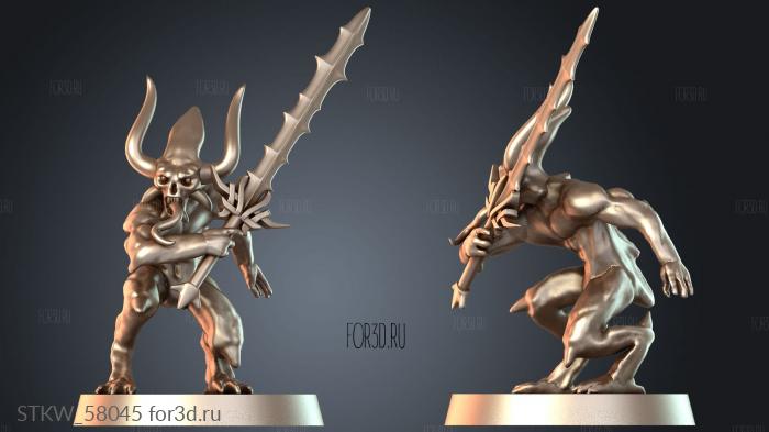 STKW_58045 stl model for CNC