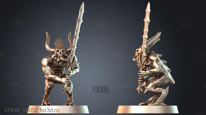 STKW_58052 stl model for CNC