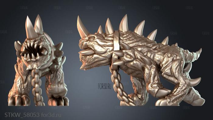 STKW_58053 stl model for CNC