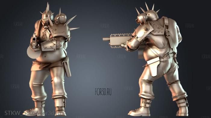 STKW_58056 stl model for CNC