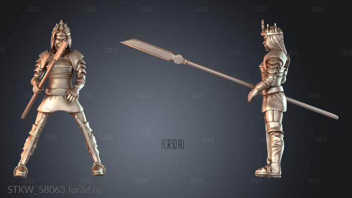 STKW_58063 stl model for CNC