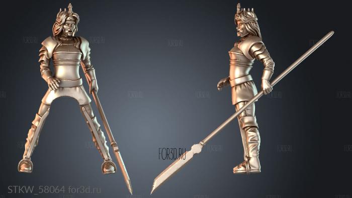 STKW_58064 stl model for CNC