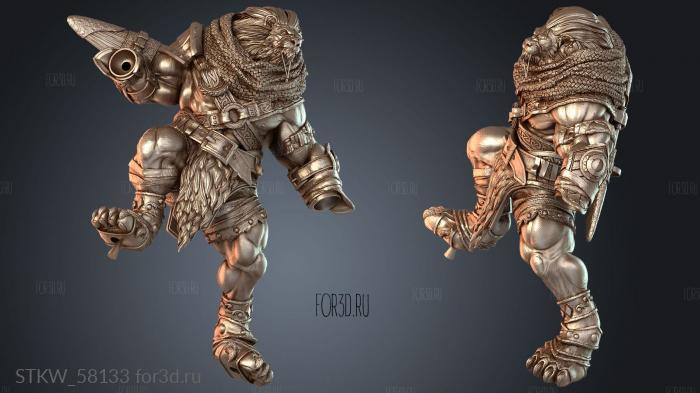 STKW_58133 stl model for CNC